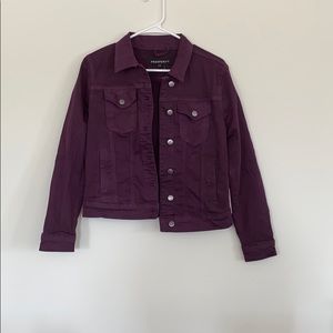 Prosperity Purple Denim Jacket